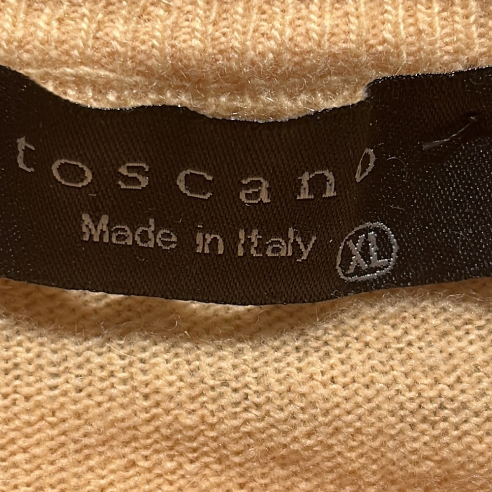 Toscano Italian wool-blend sweater XL - Picture 2 of 5